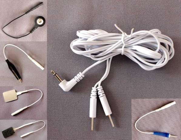 Кабели, провода пациента для электро- миостимуляторов