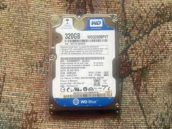 Жосткий диск HD 320g