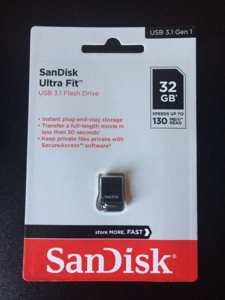 SanDisk Ultra Fit USB 3.1 32gb