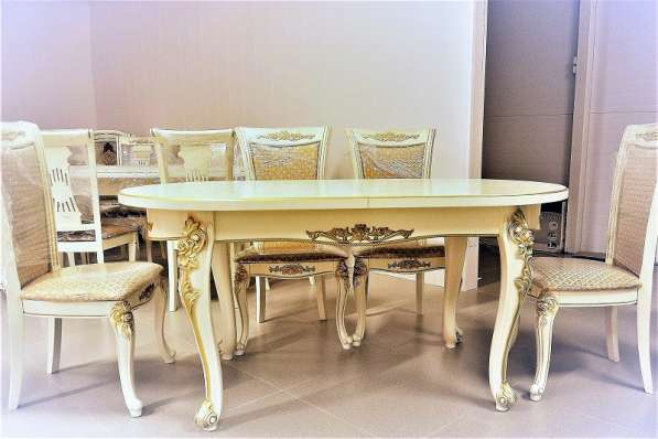 Столы стулья из массива бука в Солнечногорске фото 12