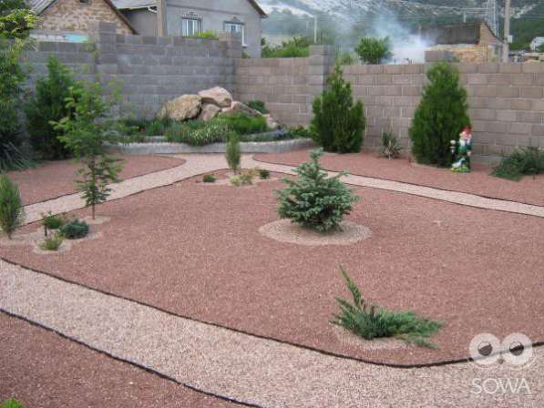 Декоративные отсыпки в Севастополе фото 9