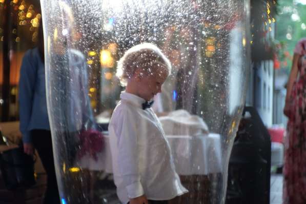 Шоу мыльных пузырей на свадьбу в Смоленске фото 12