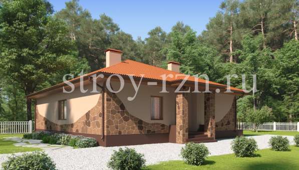 Готовые проекты коттеджей в Рязани фото 12