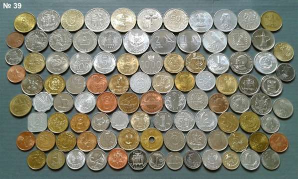 100 экзотических монет. Все разные