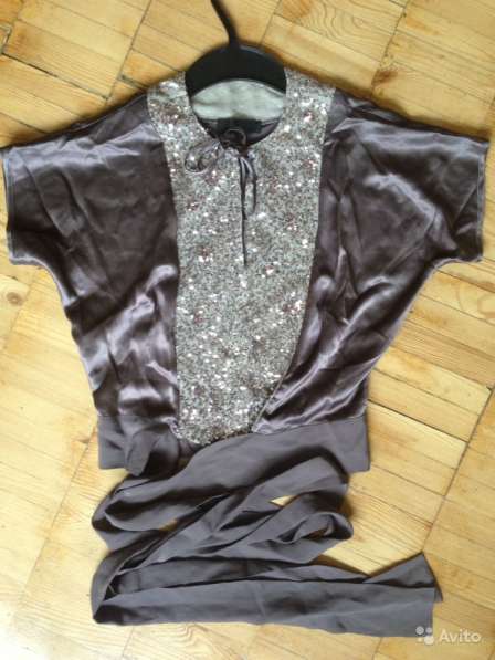 Шелковая блуза Esther Franklin с пайетками - М в Голицыне фото 4