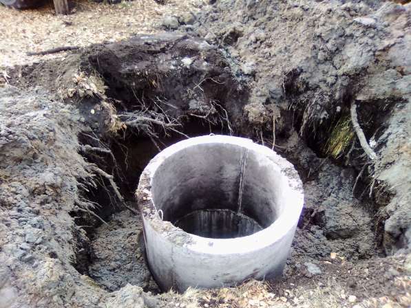 Выгребная яма септик колодец под воду в Томске фото 3