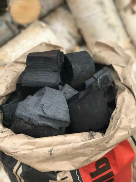 Древесный уголь в мешке 10кг оптом