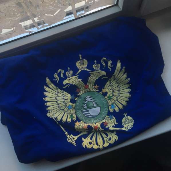 Синяя футболка в Санкт-Петербурге фото 3
