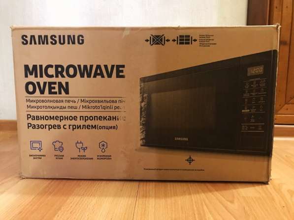 Микроволновая печь Samsung MG23J5133AK/BW черный в Новосибирске фото 3