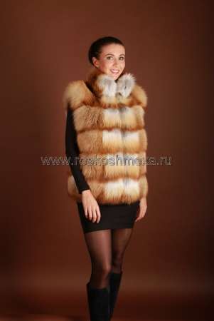 Меховые куртки из лисы и чернобурки в Москве фото 25
