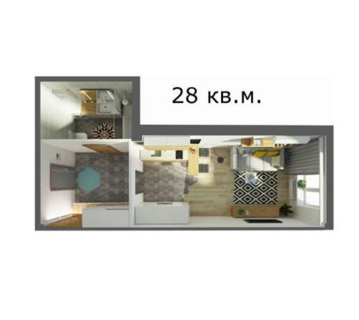 Смарт квартиры от 18м2 в готовом доме по бул. Лепсе 6.Без% в фото 5