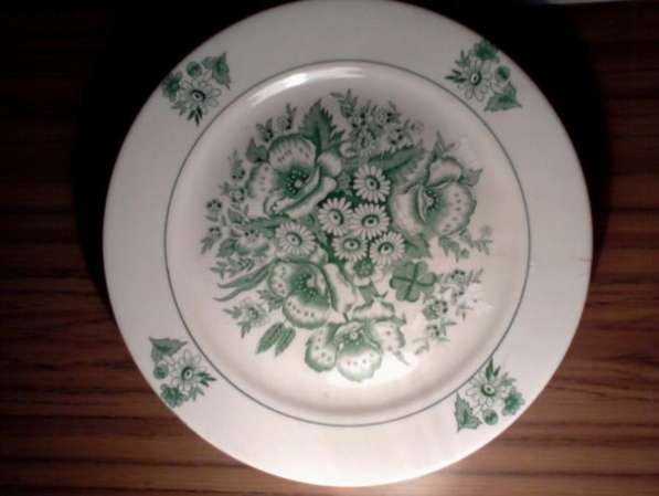 Тарелки Зеленые Цветы суповые и десертные в Тамбове фото 15
