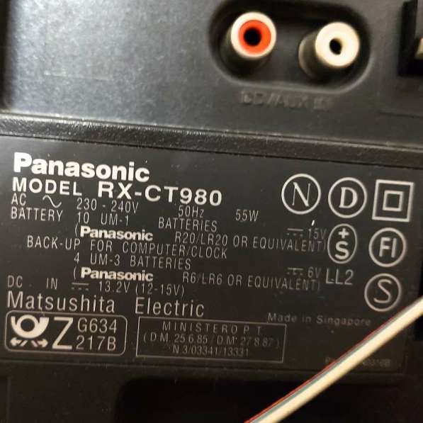 Магнитола Panasonic RX-CT980 в Санкт-Петербурге фото 4