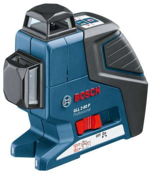 Нивелир лазерный Bosch Gll 2-80 p + вкладка под L-Boxx 0601063204