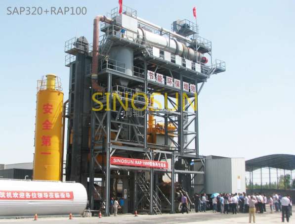 Завод горячего рециклинга асфальта RAP60 (60 т/час)