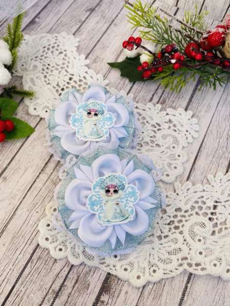 Новогодние Бантики и заколочки ручной работы в Анжеро-Судженске фото 9