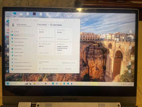 Ноутбук - трансформер Aquarius Cmp NS483 сенсорный экран в Москве фото 3