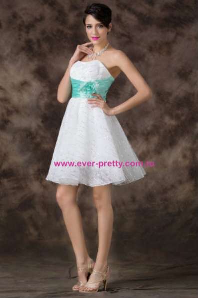 Короткое НОВОЕ платье с цветком "GK Артикул: GK406211