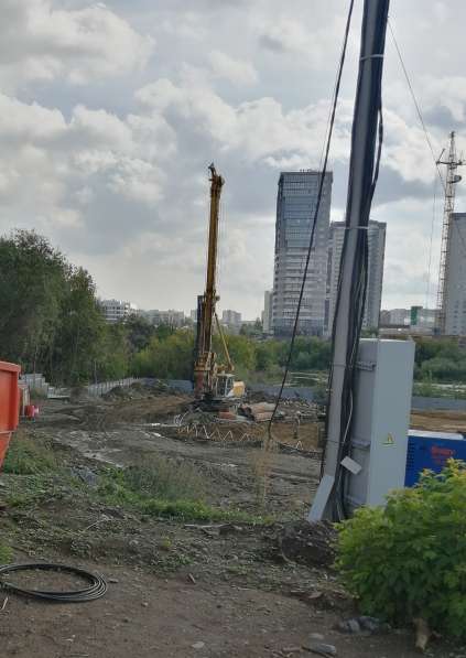 Изготовление буронабивных свай (БНС)