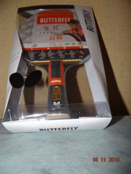 Шикарная новая ракетка BUTTERFLY ZHANG JIKE ZJX6 JAPAN в Тобольске
