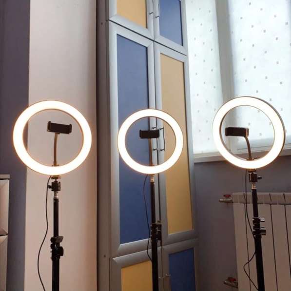 Кольцевые селфи лампы в Екатеринбурге фото 5