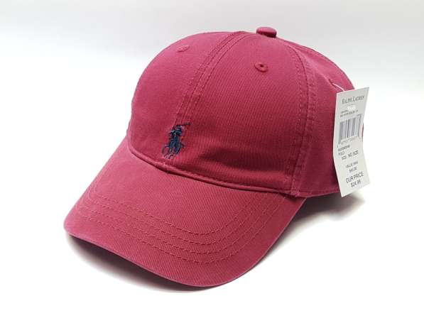 Бейсболка кепка polo Ralph Lauren (бордовый)