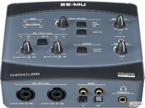 Продам звуковую карту E-MU 04/04 USB Creative Professional в Новосибирске фото 3