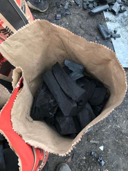 Древесный уголь в мешке 10кг оптом в Волгограде