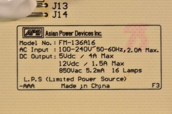 Power Input Board монитора FM-136A в Москве фото 6