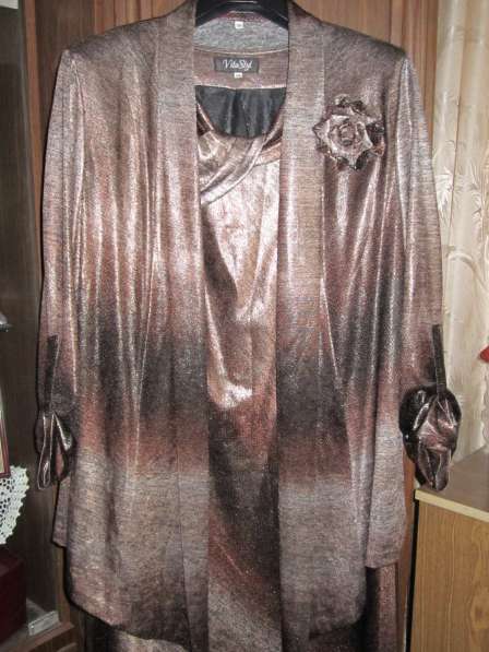 Новое платье с накидкой (размер-56) в Москве фото 5