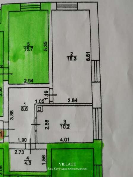 Продам однокомнатную квартиру в Тверь.Жилая площадь 42 кв.м.Этаж 4.Дом кирпичный. в Твери фото 8