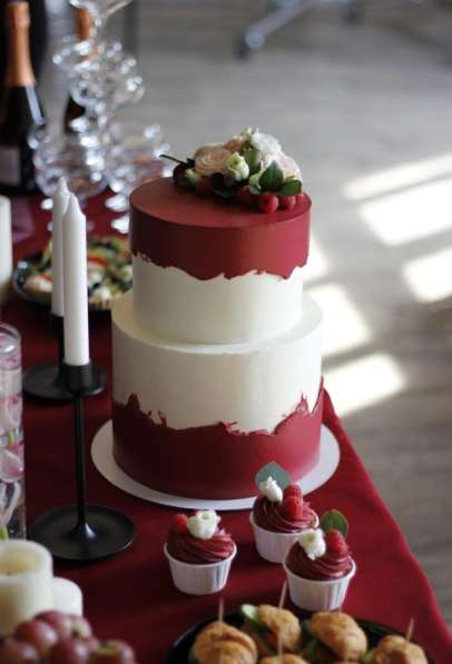 Свадебные торты, торты на заказ, сладкий стол в Москве фото 5