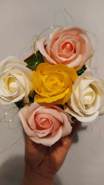 Букеты и композиции из мыльных роз в Крымске фото 3