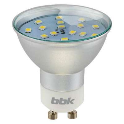 Светодиодная лампа 3.2Вт. BBK СOB BBK PAR16 GU10 3,2Вт