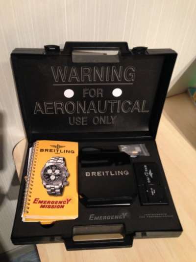 Продам часы фирмы Breitling Emergency mission В7332111/С60412l2isx в Москве фото 4