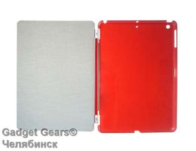 Smart Cover double для iPad Air красный в Челябинске