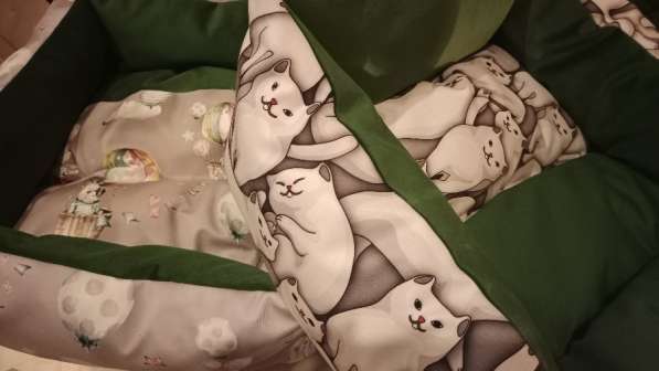 Лежанки для собак/кошек мебельная ткань в Новосибирске