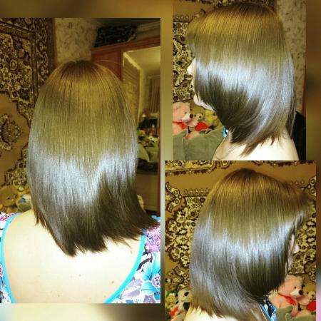 Кератиновое выпрямление и полировка волос в Щелково фото 3
