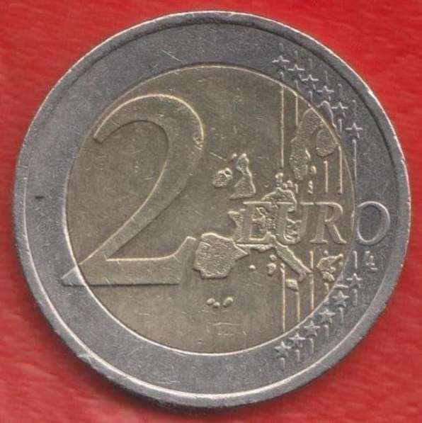 ЕВРО Австрия 2 евро 2002 г. Берта фон Зуттнер в Орле
