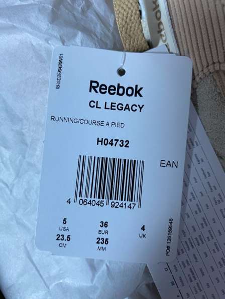 Кроссовки Reebok legacy classic в Волгограде фото 4