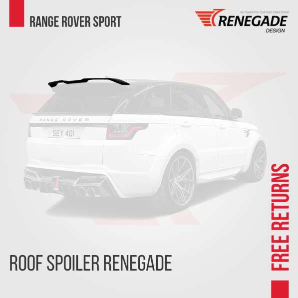Roof top spoiler Para Land Rover Range Rover Sport 2014-2020