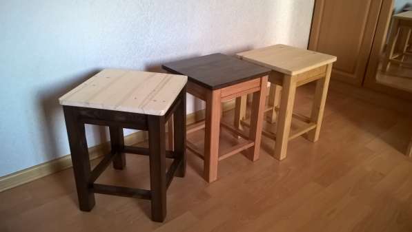 Табуреты из дерева в Москве фото 19