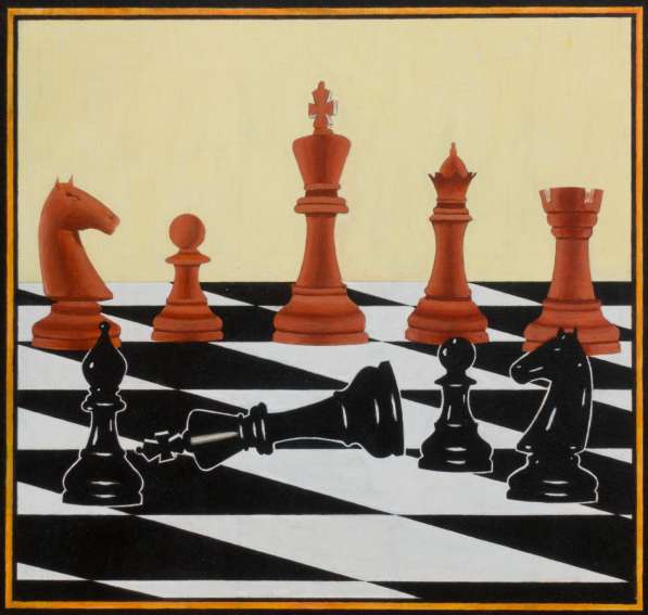 Шахматы в живописи № 1 в Москве фото 28