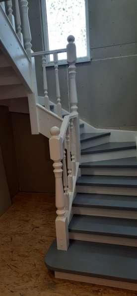 Лестницы, изготовление и монтаж в фото 9