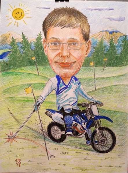 ПОРТРЕТ И ШАРЖ ПО ФОТО НА ЗАКАЗ в Екатеринбурге фото 3