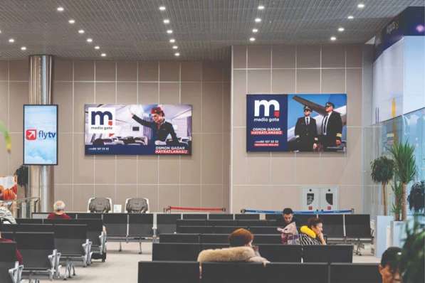 Реклама в аэропортах Ташкента Узбекситана RA-2 в фото 5
