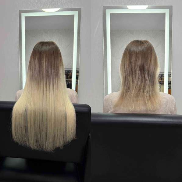 Наращивание волос в Санкт-Петербурге фото 15