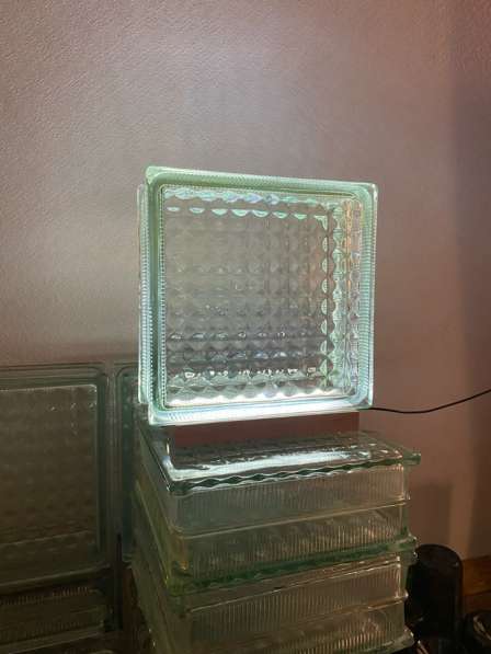 Стеклоблок-светильник в Санкт-Петербурге