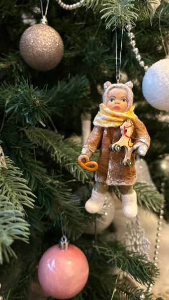 Игрушки ручной работы из ваты на елку в Москве фото 8