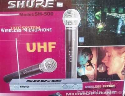 Радиосистема SHURE SM58 -2 МИКРОФ. SH500